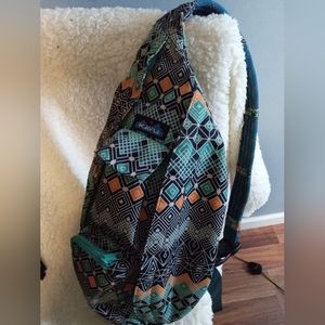 Kavu  Rope Sling Bag Teal blue